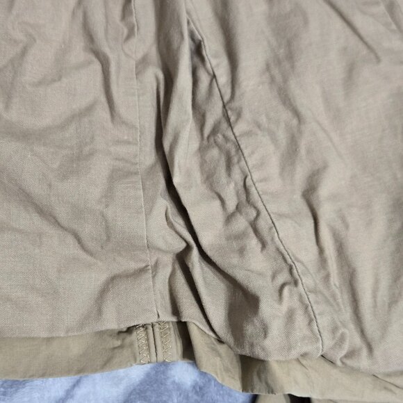 Women's A/X Armani Exchange Cotton Beige Sport Full Zip Blazer Jacket in size S - Picture 3 of 15